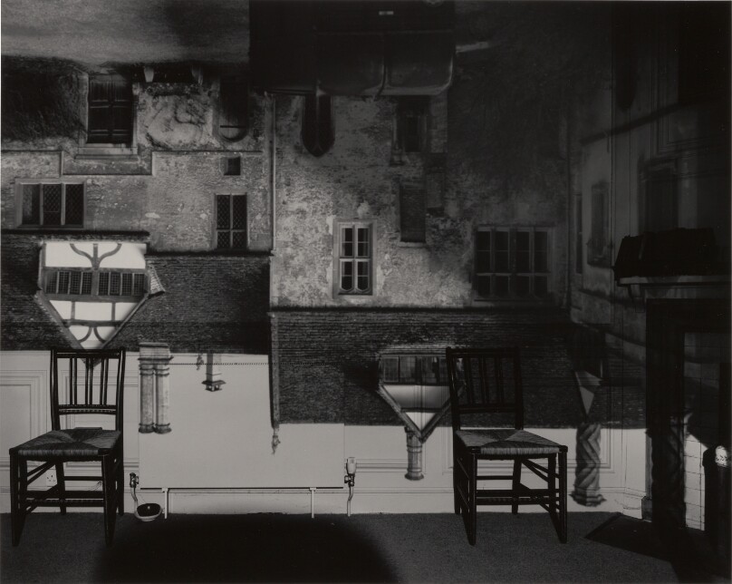 Camera Obscura: Courtyard Building, Lacock Abbey, England
