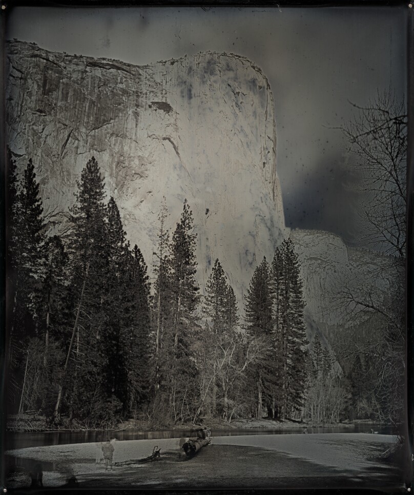 View from Cathedral Beach, Yosemite