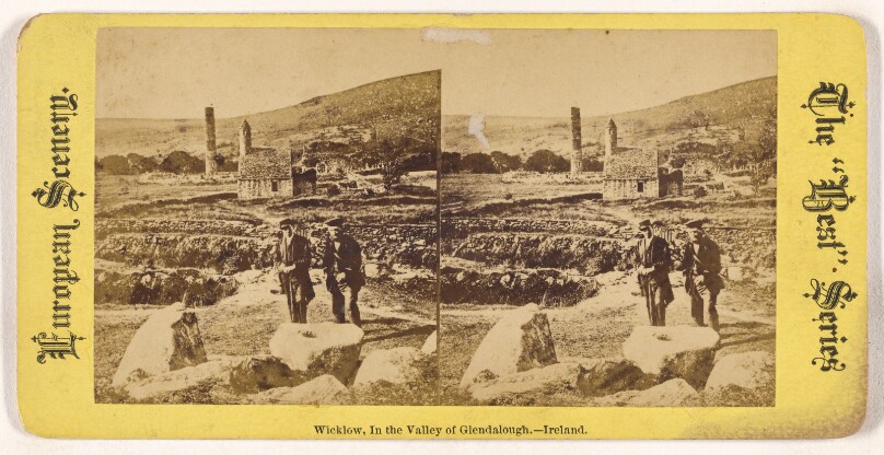 Wicklow, In the Valley of Glendalough. - Ireland. [European Scenery. The "Best" Series]