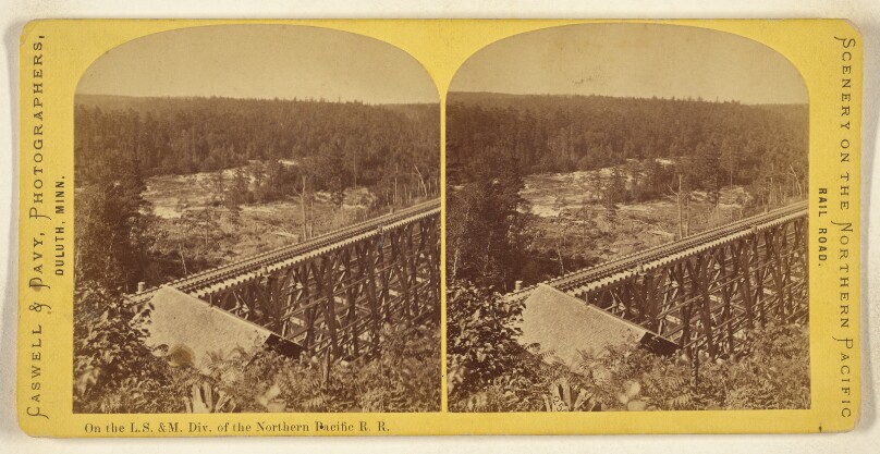 On the L.S. & M. Div. of the Northern Pacific R.R.