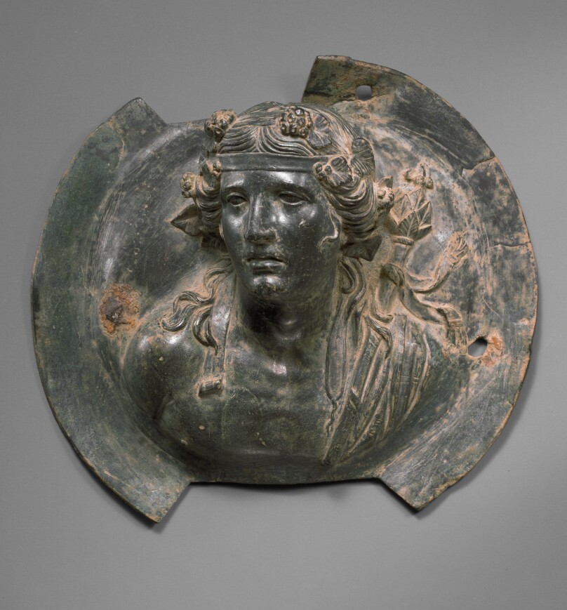 Roundel with Bust of Dionysos