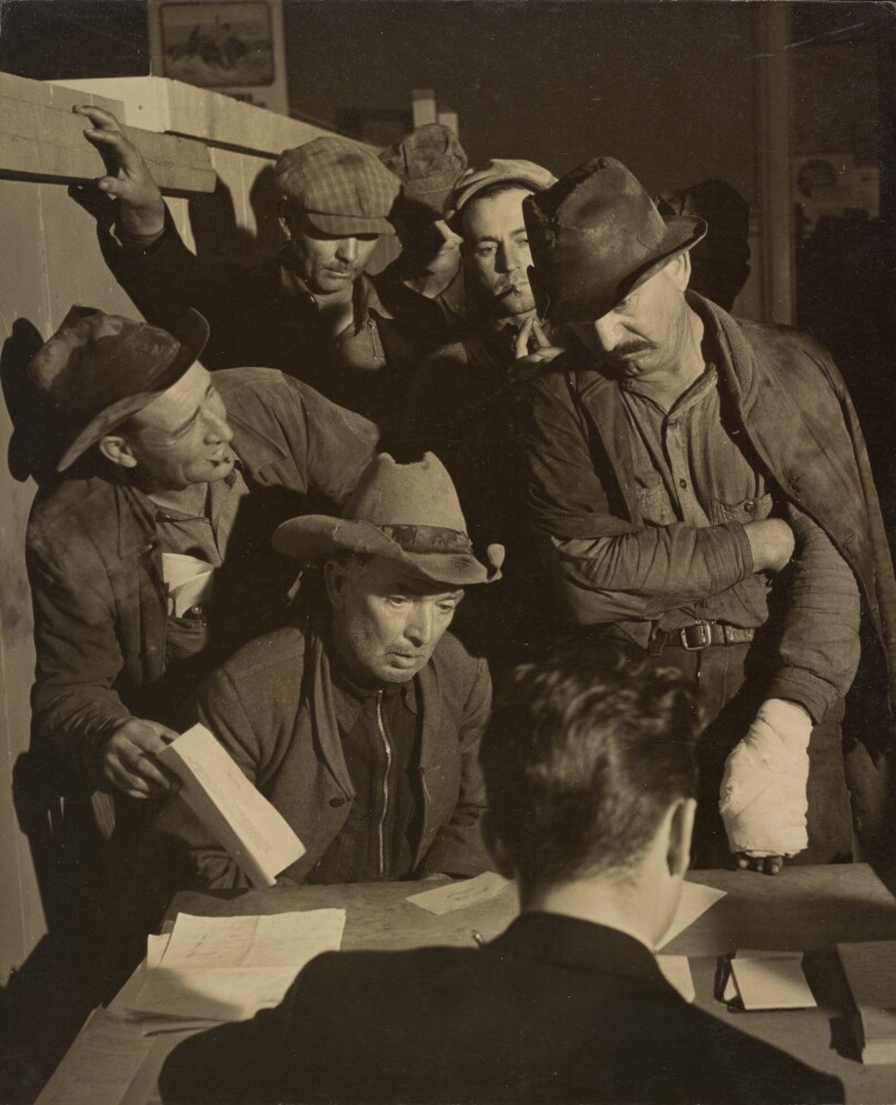 Joad Family Applying for Relief