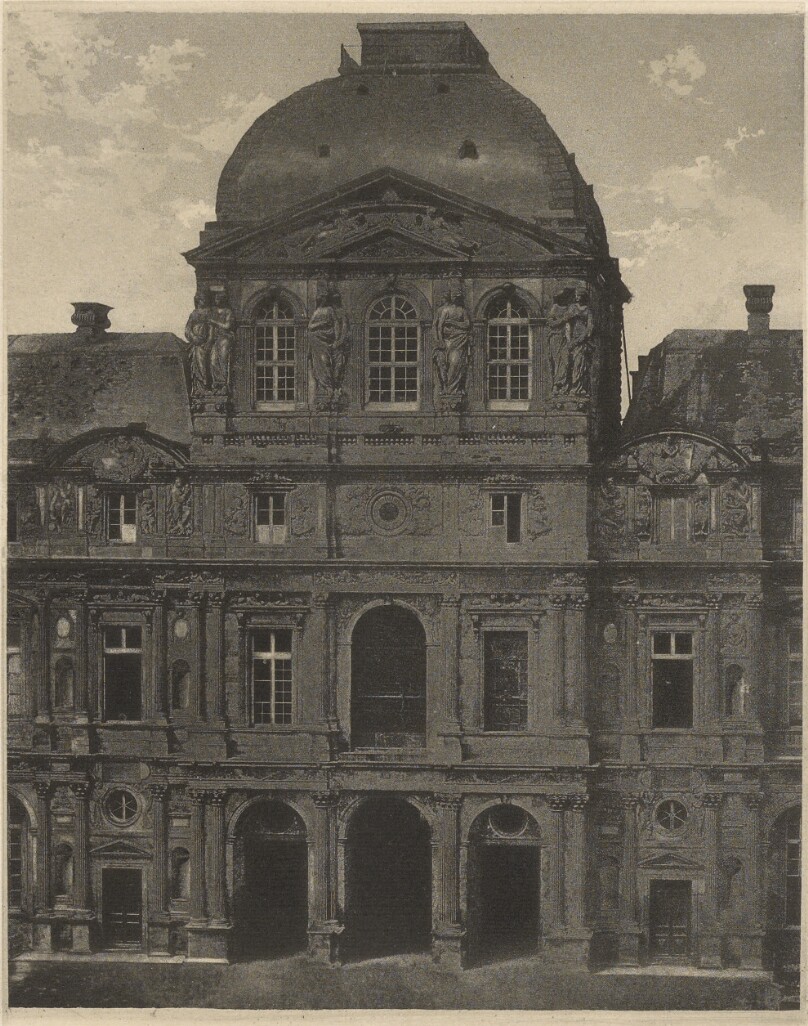 [Pavillion de l'Horloge, The Louvre, Paris, France]