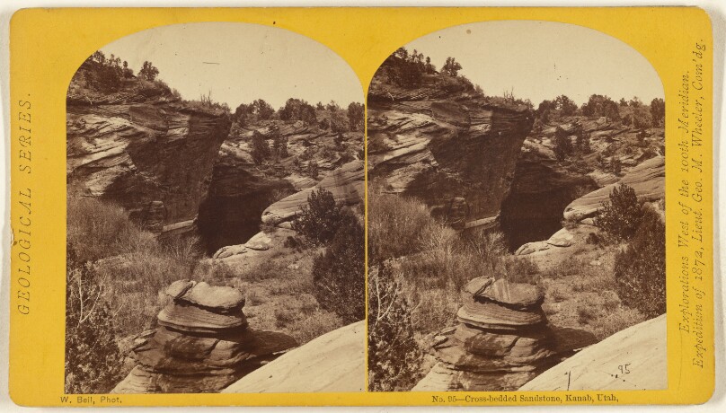 Cross-bedded Sandstone, Kanab, Utah.