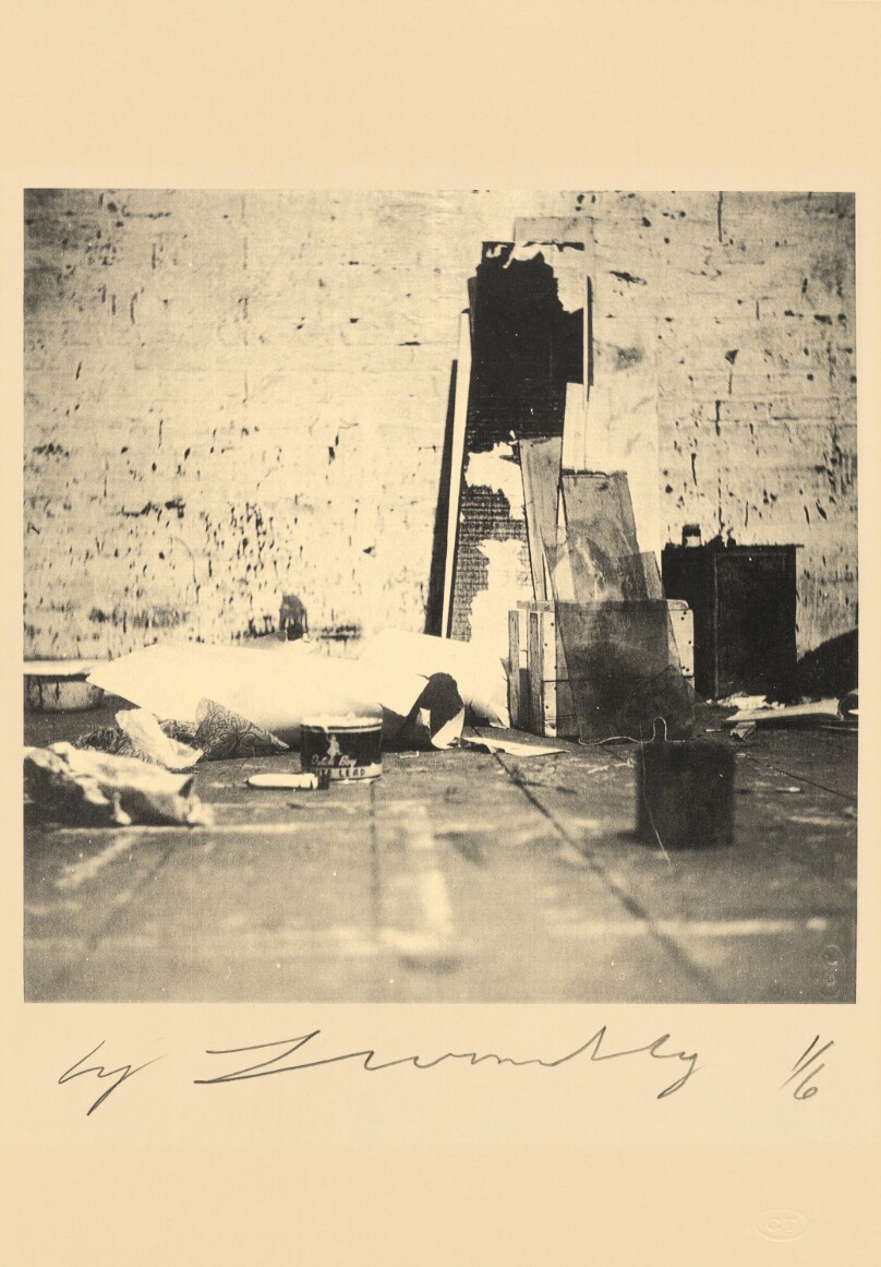 Robert Rauschenberg Combine Material Fulton St. Studio