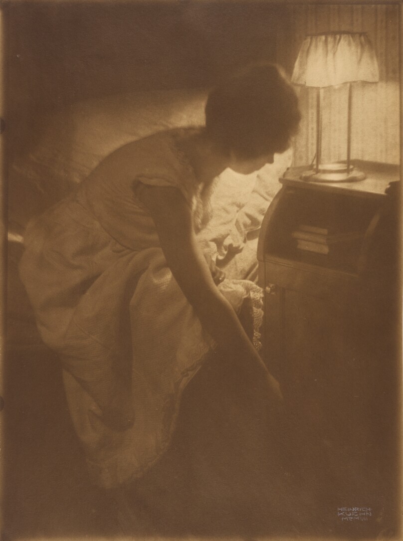 Miss Mary [Warner] at Her Night Table