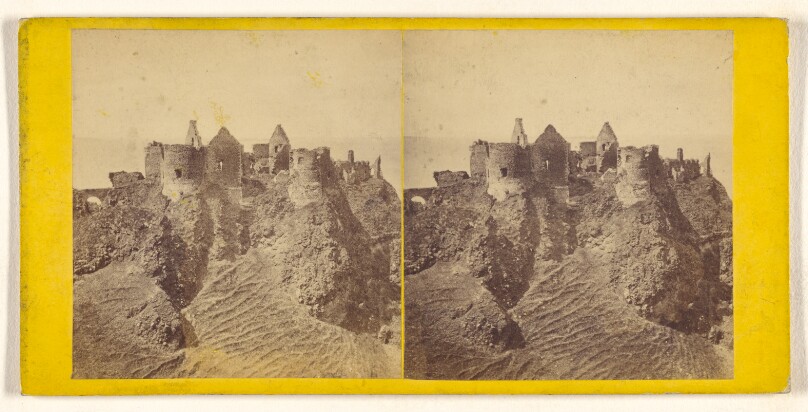Ruins of Dunluce Castle. Co. Antrim.