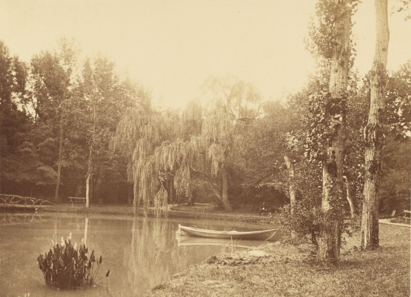 [Scene at the Bois de Boulogne, Paris]