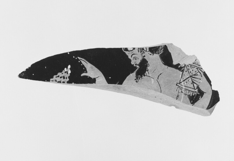 Apulian Red-Figure Bell Krater Fragment