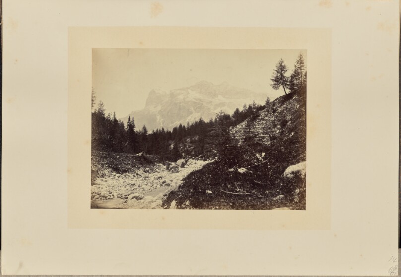 The Tofana, From the Tre Croci Pass, Tyrol