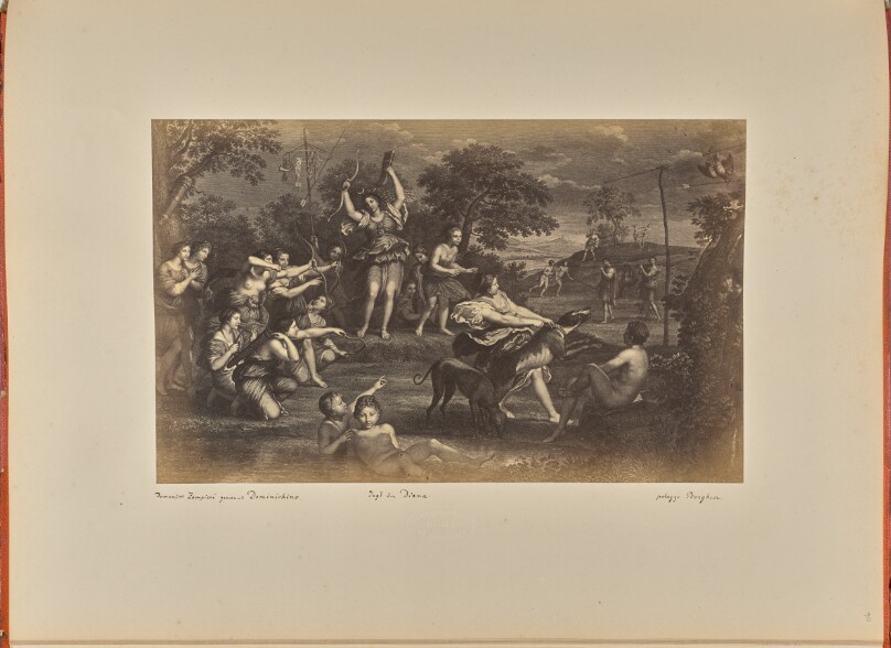 Domenico Zampieri genannt Dominichino. Jagd der Diana. Palazzo Borghese