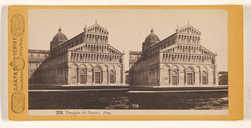 Facciata del Duomo. Pisa.