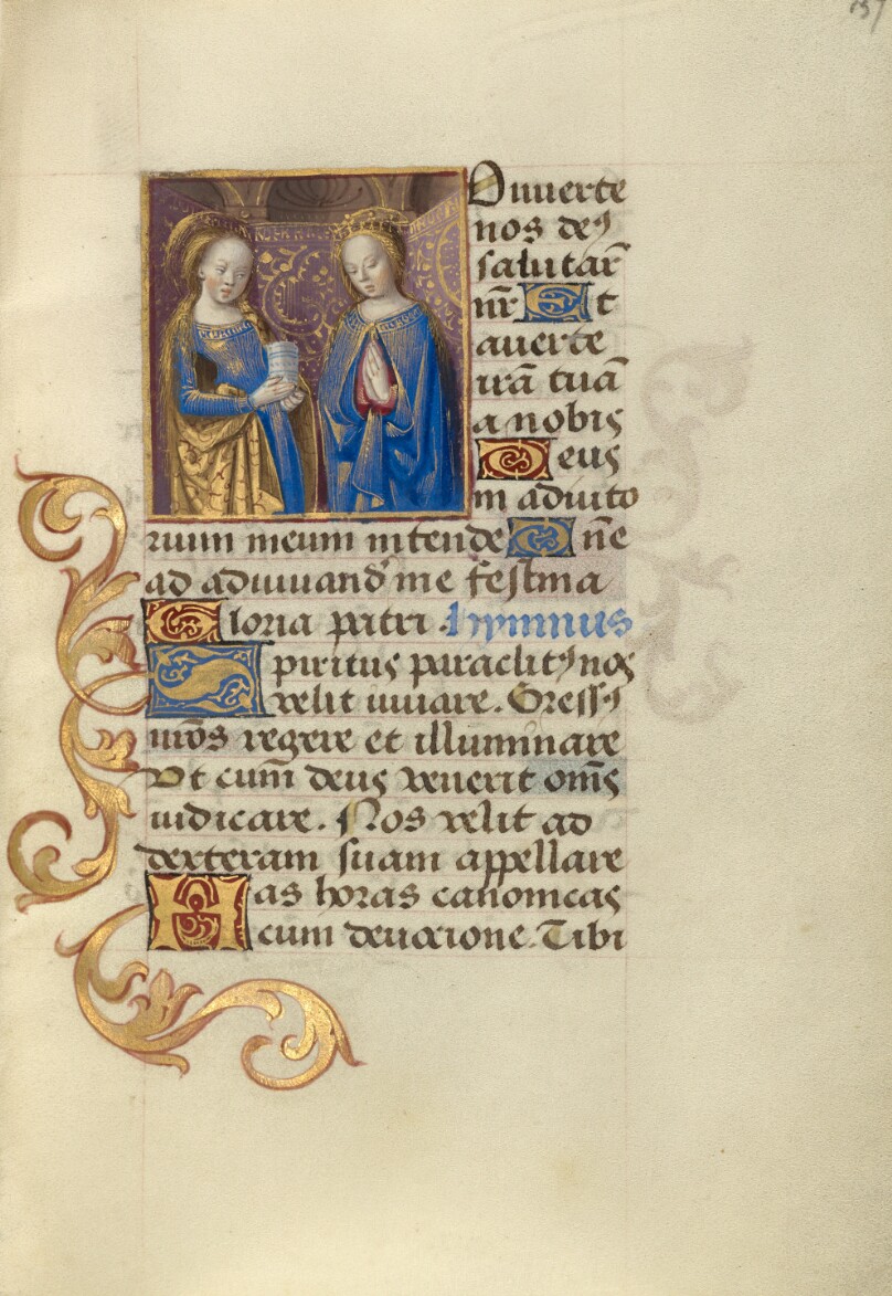 Saint Mary Magdalene and the Virgin
