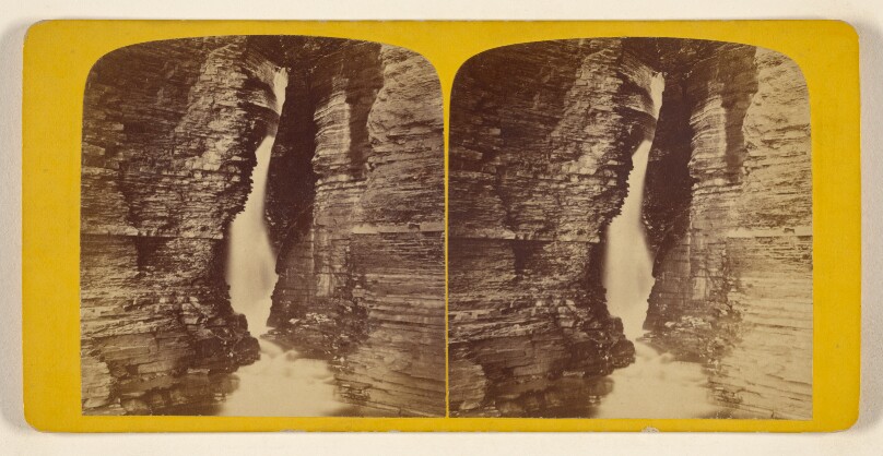 Entrance Gorge - looking up. [Watkins Glen, N.Y.]