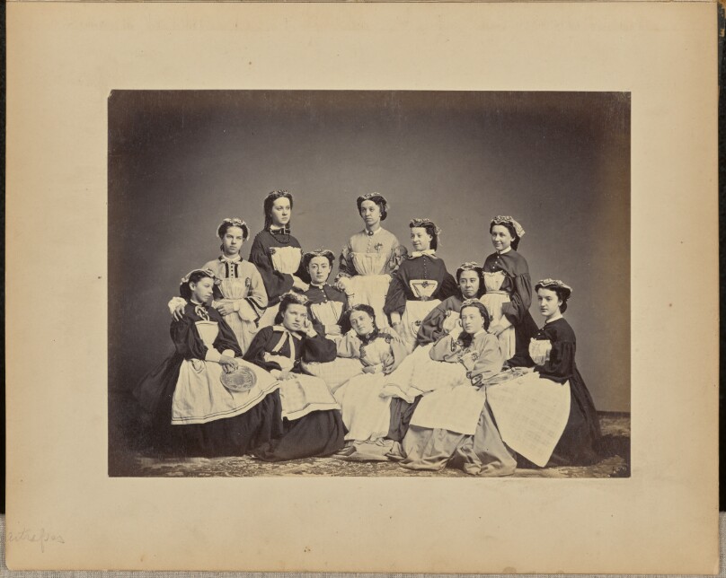[Waitresses at Albany Army Relief Bazaar]