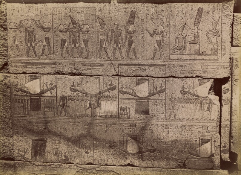 [Karnak, The Sanctuary, Taken in 1875] / [Karnak, Le Sanctuaire, Prise en 1875]