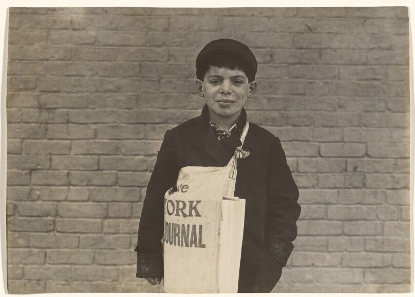 [Tony Casale, Newsboy, Hartford, Connecticut]