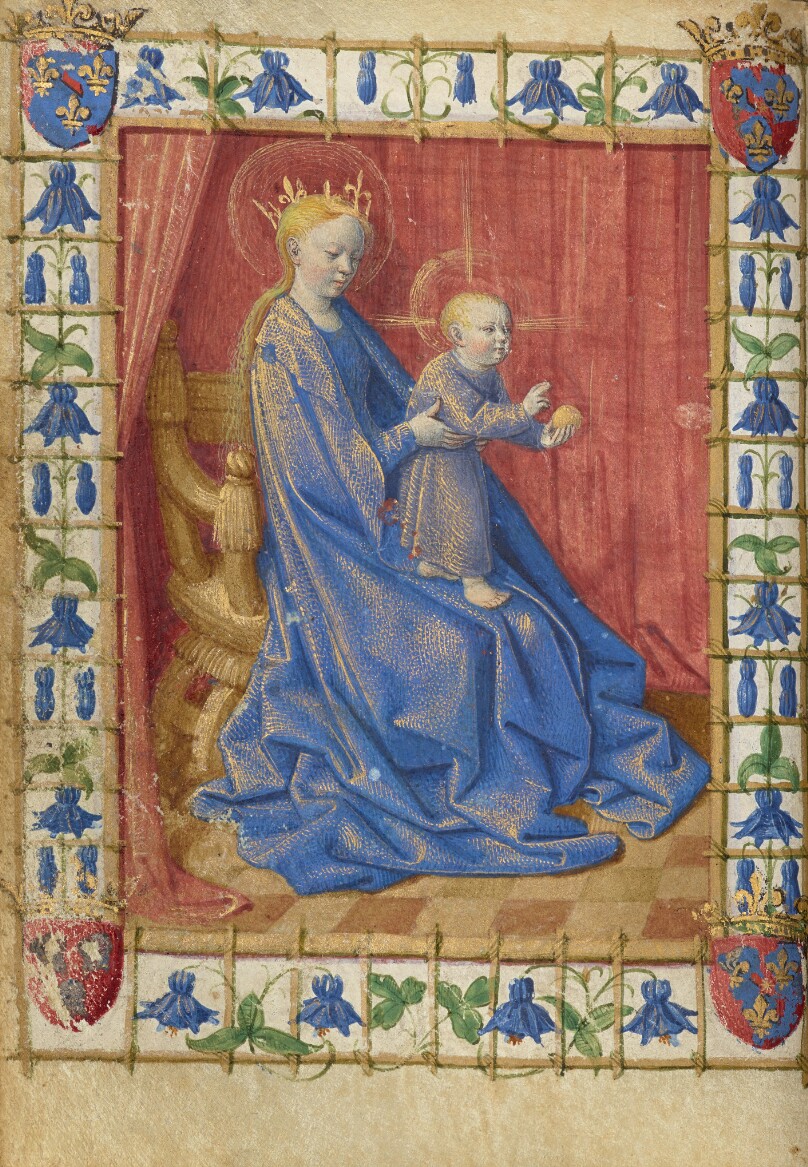 The Virgin and Child Enthroned