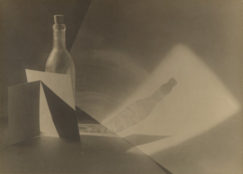 [Composition with Bottle]