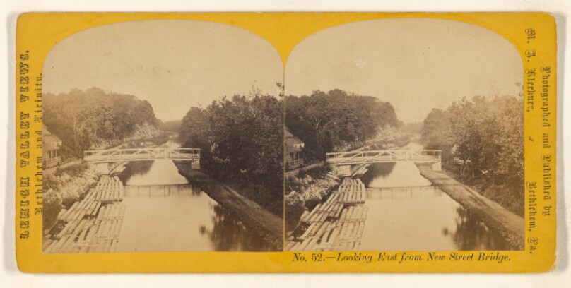 Looking East from New Street Bridge.