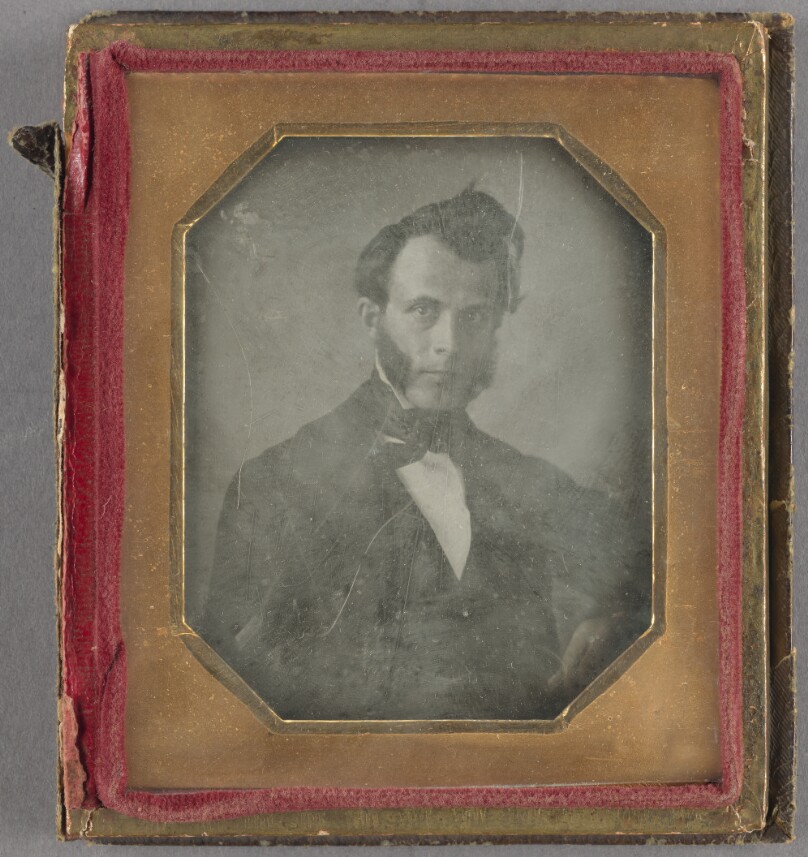 [Portrait of a Man with Muttonchop Whiskers]