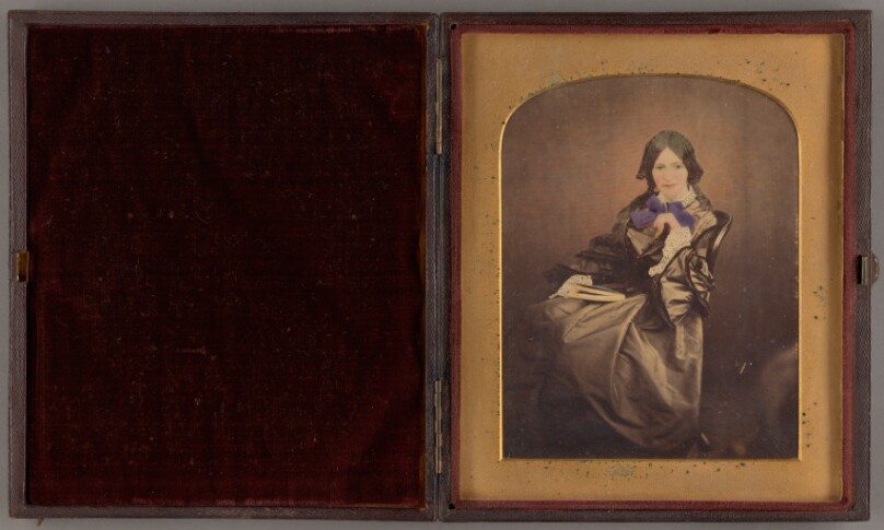 [Portrait of a Seated Well-dress Woman]
