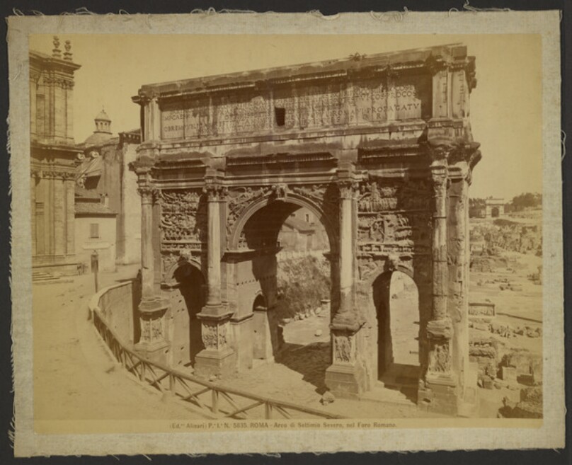 Arch of Septimius Severus, Rome