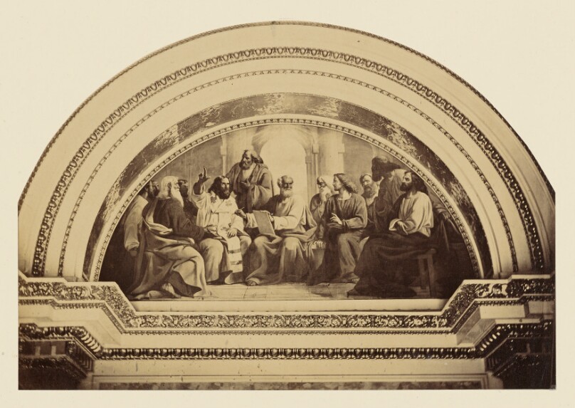 Saint Isaac, Concile d'Apotres, Tympan