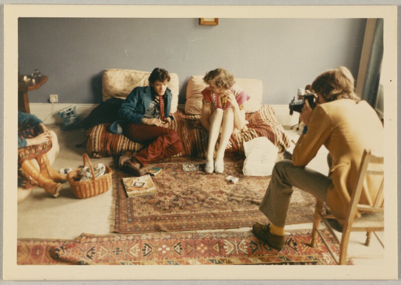 Robert Mapplethorpe and Stella (?) Tennant