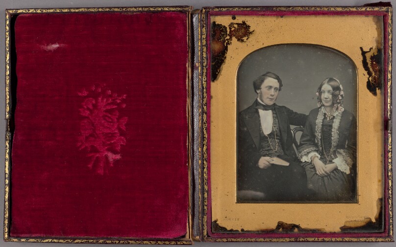 [Portrait of a young couple]
