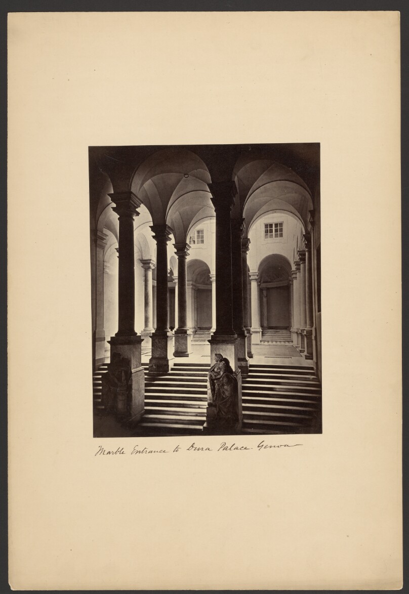 Marble Entrance to the Dura Palace, Genoa