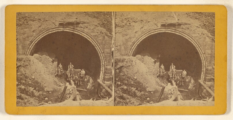 West Entrance of Arch. [Hoosac Tunnel Route]
