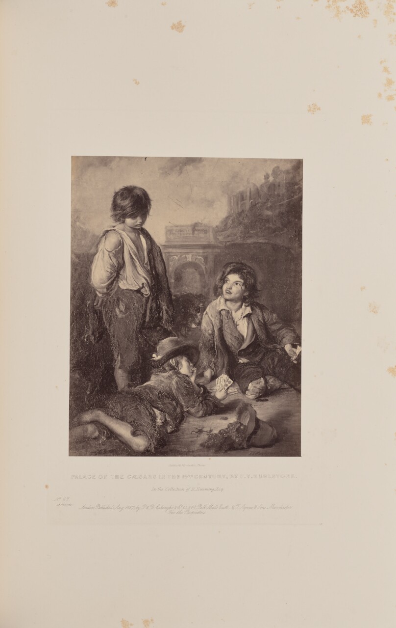 Palace of the Caesars in the Nineteenth Century, by F.Y. Hurlstone