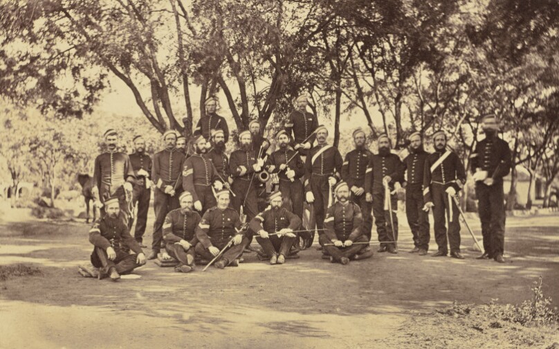[Group Portrait of Military Officers]