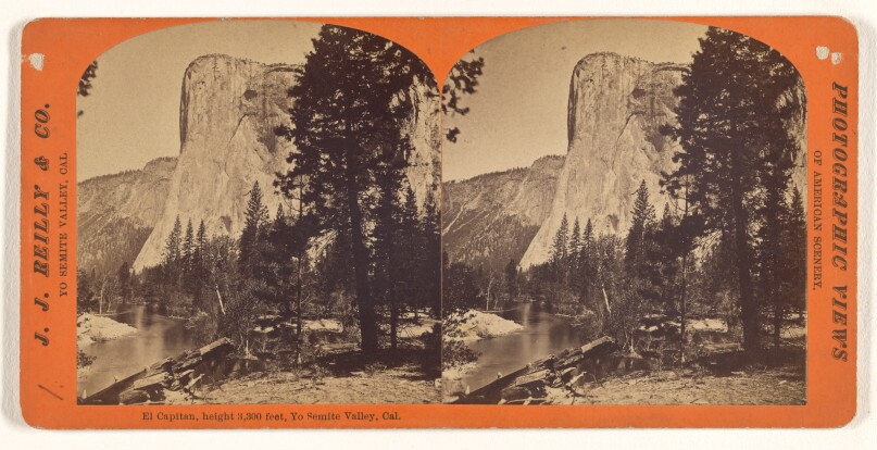 El Capitan, height 3,300 feet, Yo Semite Valley, Cal.