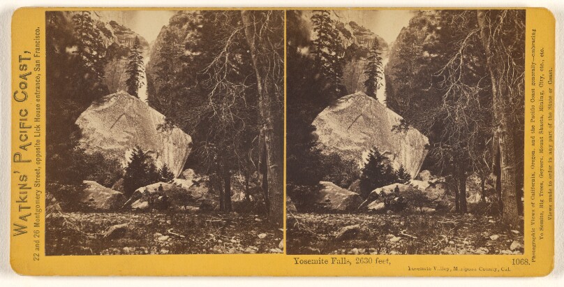 Yosemite Falls, 2630 feet, Yosemite Valley, Mariposa County, Cal.