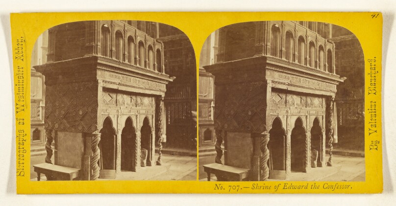 Shrine of Edward the Confessor. [Westminster Abbey, London, England]