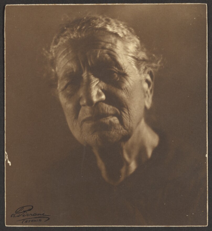 [Portrait of elderly woman]
