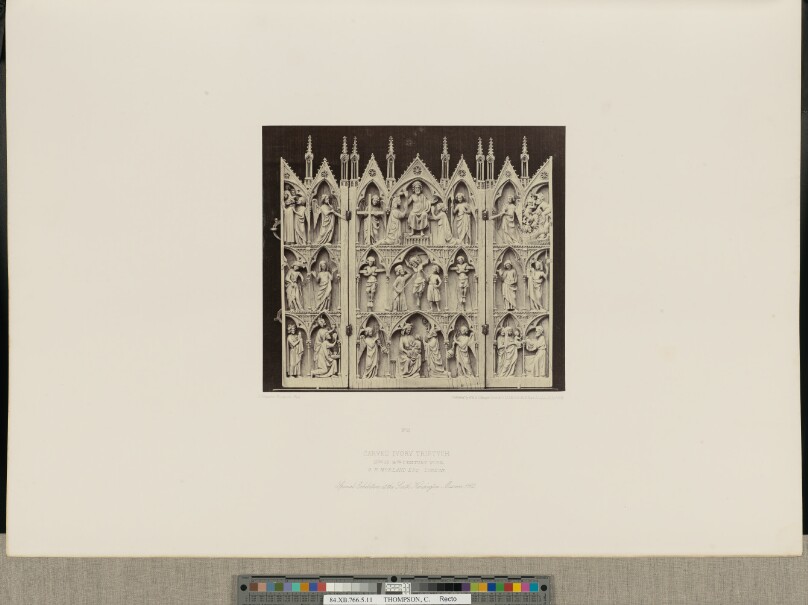Carved Ivory Triptych
