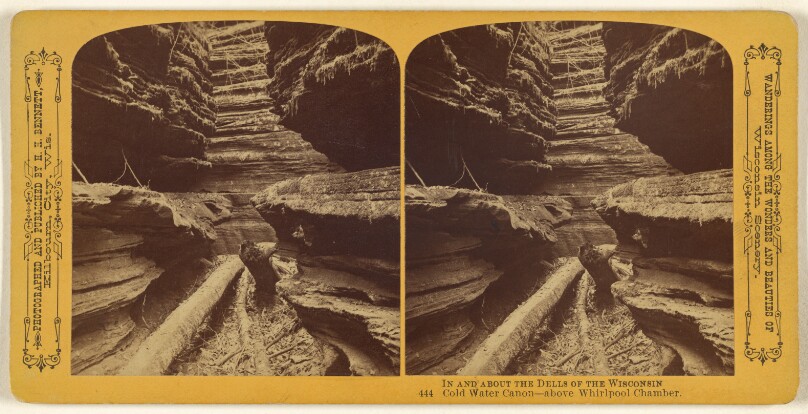 Cold Water Canon - above Whirlpool Chamber. [Wisconsin Dells]