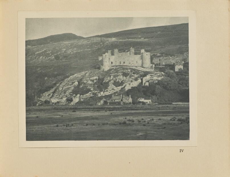 Harlech Castle From The West