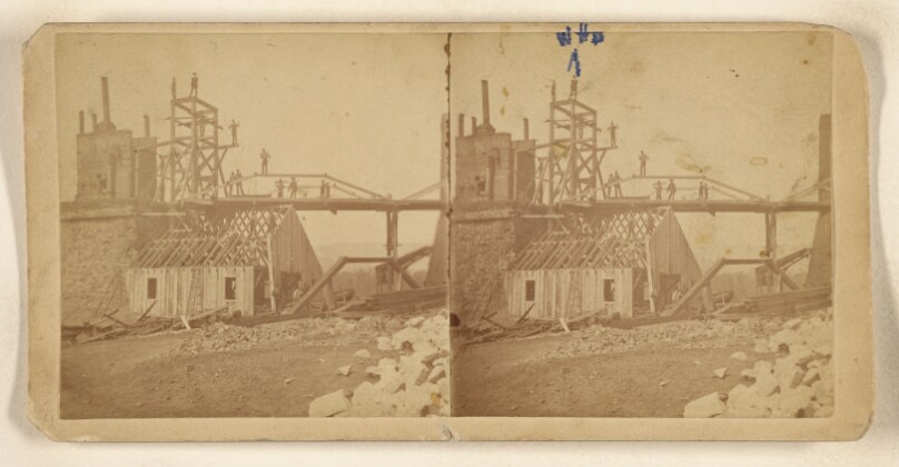 [View of Katahdin Iron Works, Maine]