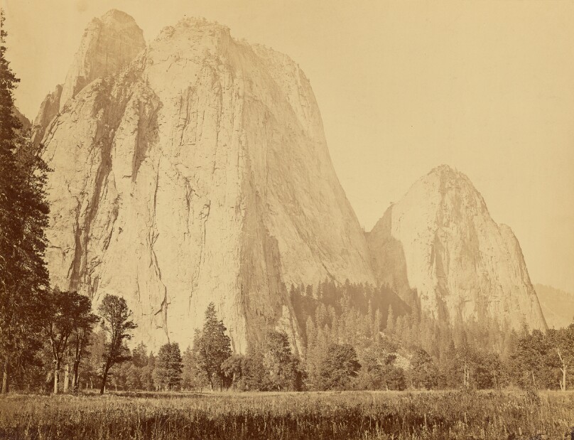 [Cathedral Rocks, 2600 feet high]