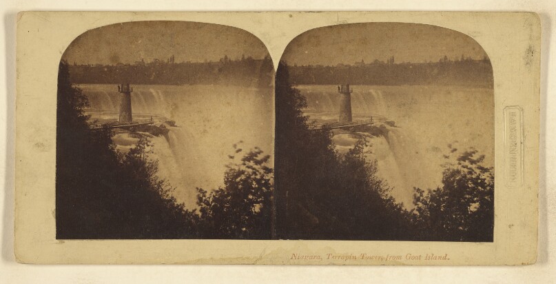 Niagara, Terrapin Tower, from Goat Island.