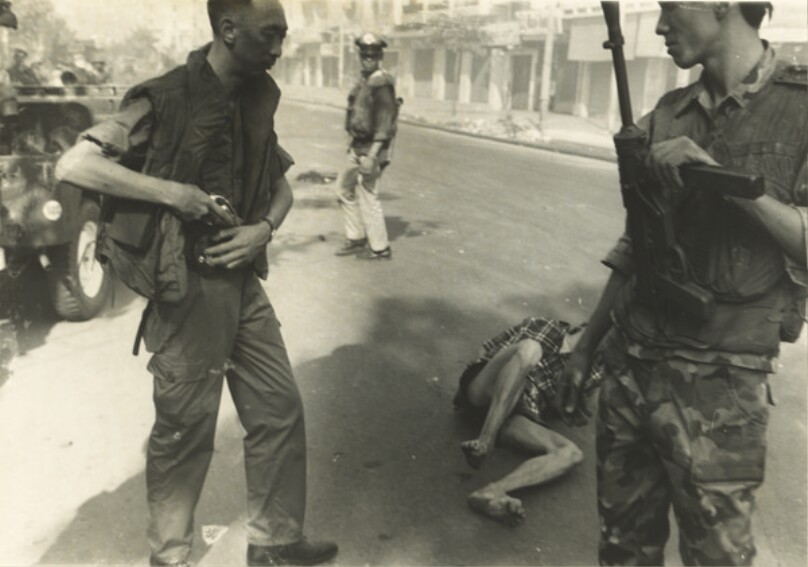 Execution, Saigon, South Vietnam [instant after]