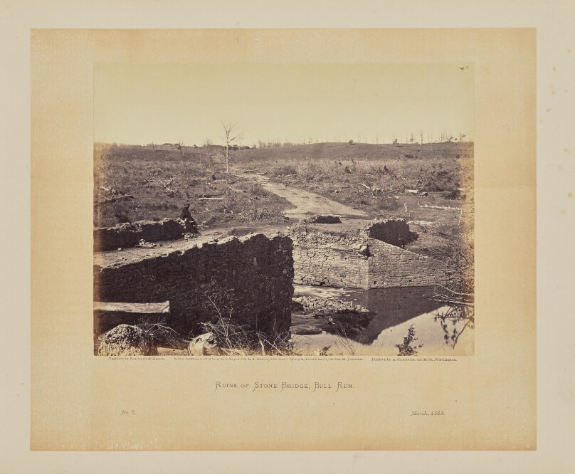 Ruins of Stone Bridge, Bull Run
