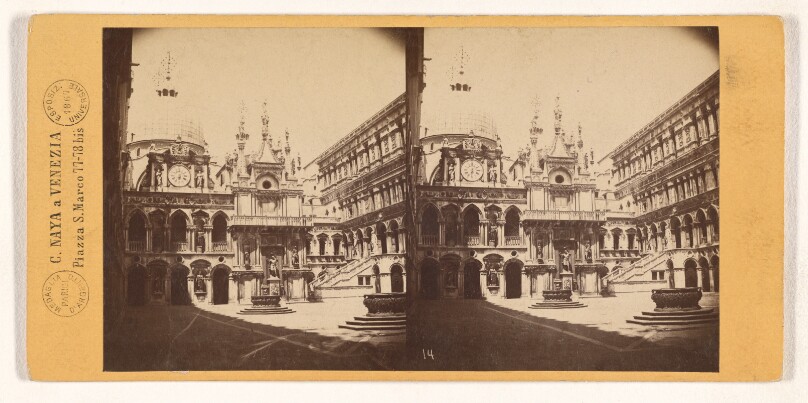 [Cortile del P. Ducale, Venezia.]