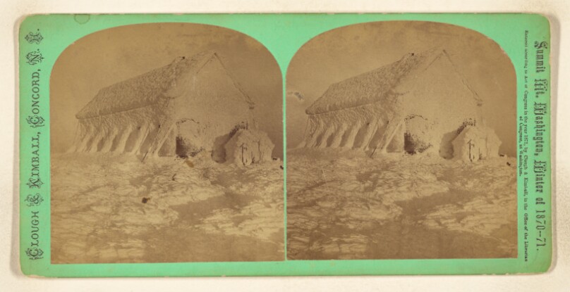 Depot - (Observatory) - from Tip Top House. [Mt. Washington, N.H.]