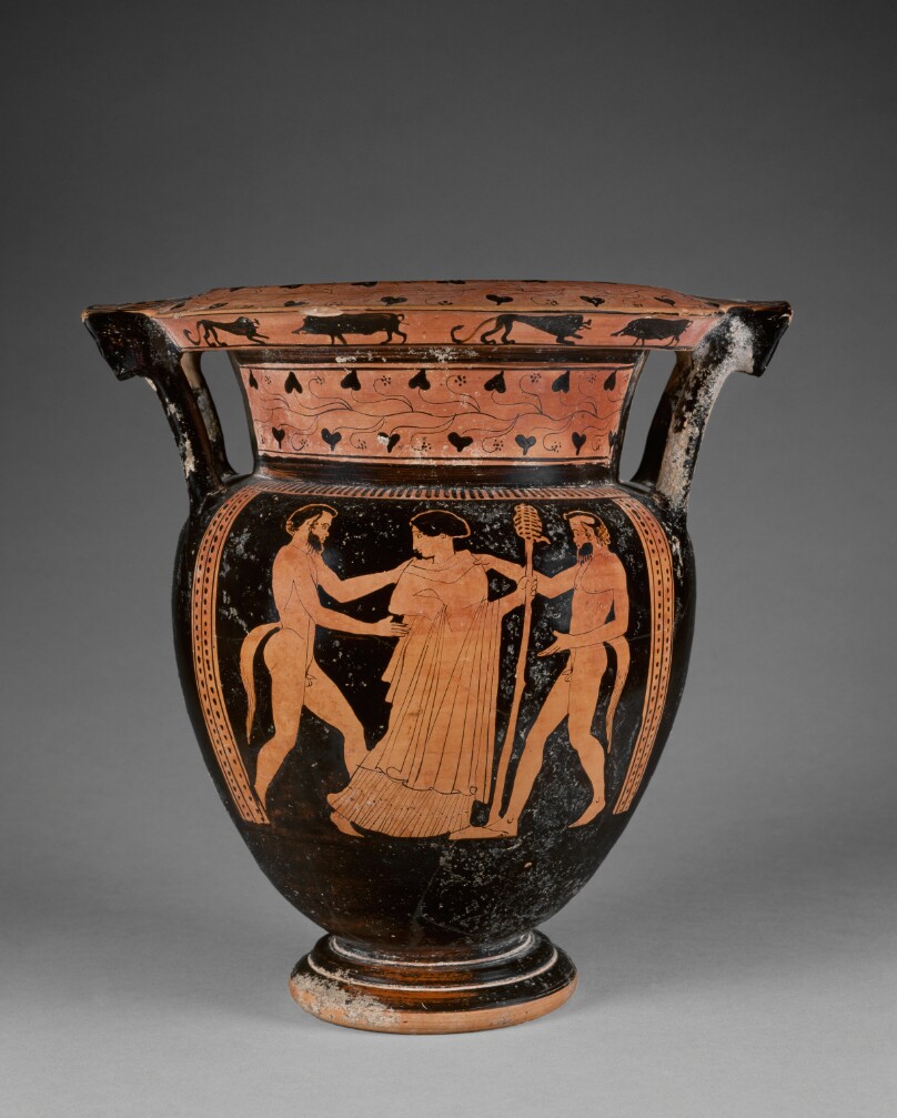 Attic Red-Figure Column Krater