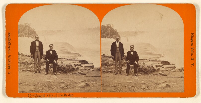 General View of Ice Bridge. [Niagara Falls, N.Y.]